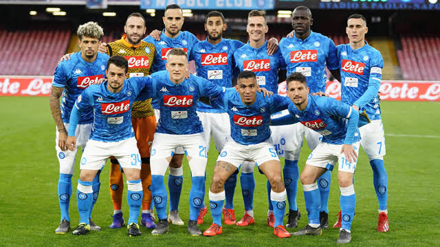 Skuat Napoli di musim 2019-20.