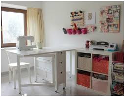 Norden Gateleg With Wheels Sewing Table Ikea Sewing Rooms Sewing Room Furniture Sewing Table
