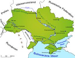 Es umfasst ländergrenzen, großstädte, große berge mit schattigem relief, meerestiefe mit blauem farbverlauf sowie viele andere merkmale. Ukraine Geografie Landkarte Lander Ukraine Goruma