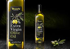Tesoro 100 On Behance Spanish Olive Oil Wine Bottle Packaging Labels