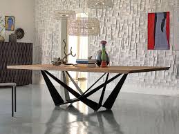 Cattelan Italia Design Esstisch Skorpio Wood Stahl Gestell Schwarz Tischplatte Sonderform A Nussbaum Holz Ambiente Jpg Mobilya Modern Mobilya Mobilya Fikirleri