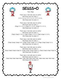 Thanks And Seuss Song Dr Seuss Day Seuss Classroom Dr Seuss Week