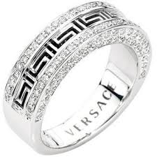 Choose a wedding ring as unique as you are. Versace Man Ring Great For A Wedding Band For A Man Who Likes Bling X Mens Jewelry Rings For Men Versace Jewelry