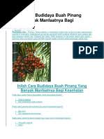 Kamu tentu tahu khasiat daun sirih untuk lelaki. Buah Pinang Atau Bahasa Latinnya Docx