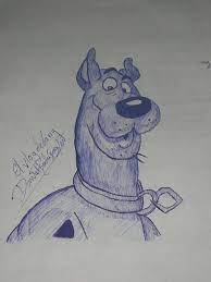 Drawing Scooby