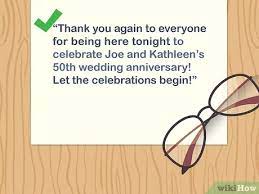 He will also thank everyone who helped, give advice, and toast to the couple. How To Write A Welcome Speech 11 Steps With Pictures Wikihow