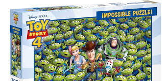 Toy story 4 puzzle 4 in 1. This Toy Story 4 Jigsaw Puzzle Is Half Price Right Now