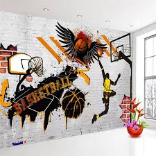 Macro leaves background texture over spotted background. Custom 3d Wall Murals Wallpaper Basketball Poster Photo Background Wallpaper For Bedroom Walls Papel Tapiz Mural Papel De Parede Wallpapers Aliexpress