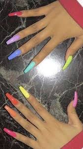 If you have weak nails, artificial nails will help you. 20 Best Acrylic Nail Designs Nail Art Designs 2020