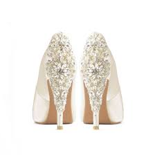 Precious Glitter Ivory Satin Wedding Shoes Ivory Satin Bridal Heels Ivory Glitter Wedding Shoes Ivory Glitter Wedding Shoes Satin Wedding Shoes Bridal Heels