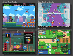 4 Standard Game Mockups Made In A Month Pixel Art Pixel Art Games Pixel Art Tutorial