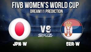 The match begins in 13:25 (moscow time). Jpn W Vs Ser W Dream11 Prediction Live Score Japan Vs Serbia Dream Team Fivb Women S World Cup Dream Team