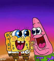 Aesthetic spongebob squarepants loveeeeeee yellow mood smile these pictures of this page are about:aesthetic cartoon patrick hearts. Spongebob And Patrick Aesthetic Wallpapers Wallpaper Cave