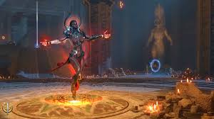 The witch/warlock is a ranged caster whose primary role is to deal damage. Skyforge Spices Up The Rpg Class System With God Powers Destructoid