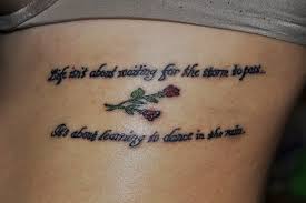 Love is eternal, and for those who found what true love is, the two hearts won't be separated by distance. 20 Best Tattoo Quotes About Life Pictures Quotesbae