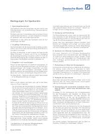 Auch die deutsche bank hat ein sparkonto mit dreimonatiger kündigungsfrist in form einer sparcard. Https Www Deutsche Bank De Dam Deutschebank De Shared Pdf Ser Agb Bedingungen Sparkonten Ag Pdf