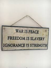 War Is Peace Freedom Is Slavery Ignorance Is Strength Page Number Excited To Share The Latest Addition To My Etsy Shop 1984 Book George Orwell Inspired Quote War Is Peace Freedom Is 1984 Book Important Quotes Slavery