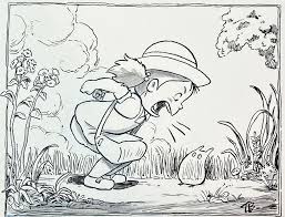 Super fun coloring book for kids and adults, featuring all favorite characters, totoro, catbus, mei, satsuki, and more! Tony Bancroft On Twitter Inktober Day 3 Mei From My Neighbor Totoro 31 Days Of Miyazaki Characters Continues Stay Tuned Through The Month I M Having A Ball Revisiting These Characters Totoro Dippen Ink Inktober2019