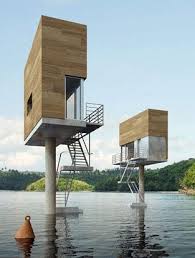 Stilt Houses Unusual I Don T Know If I Would Like To Stay In One Architecture Architecture House Modern Architecture