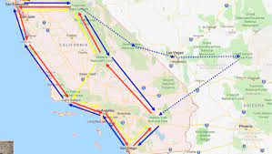 Map of west coast usa. West Coast Usa Tourist Attractions Map Tourism Company And Tourism Information Center