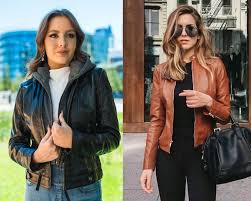 Black Cropped Shearling Jacket
