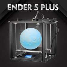 Creality 3d Ender 5 Plus 3d Printer 350 350 400mm Large Build Volume With 4 3 Inch Touchscreen Removable Tempered Glass Plate 3d Printer Printer Glass Plates