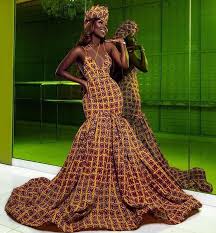 Pin By Deborah Litsidjio On Fabrics African Prom Dresses African Fashion Dresses African Attire