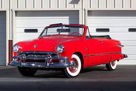 1951 Ford Custom Deluxe Convertible Ford Ford Motor Company Ford Motor