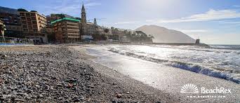 It is known for its focaccia al formaggio (focaccia with cheese). Beach Recco Recco Liguria Italy Beachrex Com