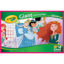 Purchase the crayola® disney giant coloring pages, disney fairies at michaels.com. Crayola Disney Princess Coloring Pages Giant Coloring Pages 18 Count Walmart Com Walmart Com