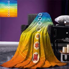 Cross white natural woven throw blanket with artistic textured design by artisan textile mill pure country weavers usa made size 70x50 cotton woven to last a lifetime. Abstract Throw Blanket Gradient Toned Chakra Centers Spiritual Power Universe Harmony Religious Design Warm Microfiber Blankets Aliexpress