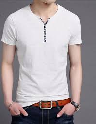 Men S Slim Fit Cotton V Neck T Shirt Slim Fit Men Casual Clothes For Men Over 50 Men Shirt Style