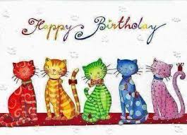 Birthday With Cats Happy Birthday Katze Geburtstag Wunsche Alles Gute Zum Geburtstag Nachrichten