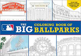 Discover more posts about yankee stadium. Major League Baseball The Big Coloring Book Of Ballparks Connery Boyd Peg 0760789264757 Books Amazon Ca