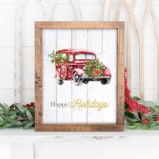 Shop retrochristmasshop.com for retro and vintage christmas decor retro styled ornaments, decorations, and estate items. Free Printable Vintage Christmas Wall Art The Cottage Market