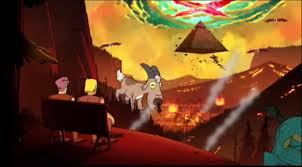 The End Credits Scene Of Weirdmageddon Ii And Its Mind Blowing Nod To Jean Paul Sartre Gravity Falls Fall Wallpaper Star Vs The Forces Of Evil