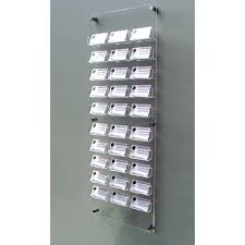 5 out of 5 stars. 30 Bay Wall Mount Business Card Holder Business Card Displays Business Card Holders Retail Display