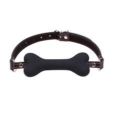 Hanyi Sex Mouth Silicone Dog Bone Gag Adjustable Fetish SM BDSM Ball Gag  Mouth Gag Sex Toy Black : Amazon.de: Health & Personal Care