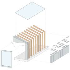 The stud framework is the loadbearing skeleton timber frame is a very flexible construction method. Timber Frame Two Yard Architects