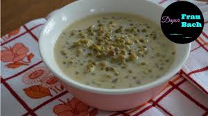 The beans are boiled till soft, and sugar and coconut milk are added. Cara Membuat Bubur Kacang Hijau Youtube