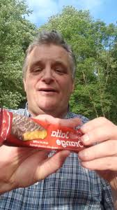 Now that I've had more time to think about the orange taste, it's like  orange tic tacs melted down and made chewy. (My favorite flavor of tic tac) 