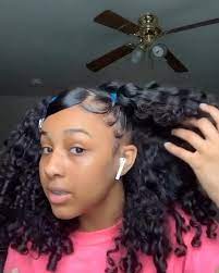 Half Up Half Down Pigtails Swoop Video Pigtail Hairstyles Hair Styles Curly Girl Hairstyles