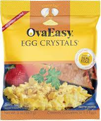 Amazon Com Ovaeasy Whole Egg Crystals All Natural Powdered Eggs For Long Term Storage Pasteurized Egg Powder From 5 Whole Eggs 2 Oz Sports Outdoors