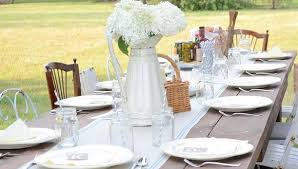 We mentioned flowers and greenery above, but nature as a whole can be a great resource. Wayfair Com On Twitter 4 Fun Ways To Dress Up A Table For Your Next Alfresco Dinner Party Http T Co Jx6ajeulfv Via Hometalk Http T Co 4oxuxlj14c