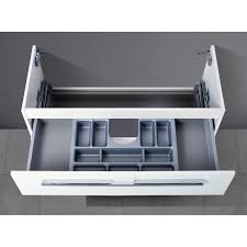 Sin duda, duravit ha revolucionado el mundo del sanitario con la serie de cerámica starck 3. Waschtisch Unterschrank Zu Duravit Starck 3 85 Cm Mit Kosmetikeinsatz Waschbeckenunterschrank Herzomarkt