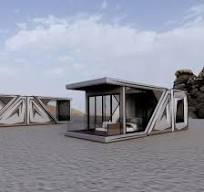 Contemporary Modular Luxury Space Capsule Hotel Cabin Prefab ...