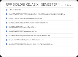 Metabolisme, genetika mendel dan molekular, pembelahan sel sampai bab hereditas. Rpp Biologi Kelas Xii Semester 1 Kurikulum 2013 Terbaru Lengkap Kimiazainal