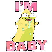 The purple pupa from at the end of season 1 solar opposites movie. Aliens Pupa Sticker By Hulu For Ios Android Giphy