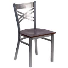 Cherry, wood, metal, metal, steel, wood, cherry, metal, steel, vinyl, wood, steel, metal, wood, not specified, leather, metal, vinyl, wood & metal, wood, durable. Flash Furniture Xu 6fob Clr Walw Gg Hercules Clear Coated X Back Metal Restaurant Chair Walnut Wood Seat