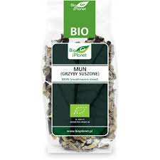 📣 📣 📣 zamówienia przyjmujemy poprzez nasz messenger do dnia : Mun Grzyby Suszone Bio 50 G Bio Planet